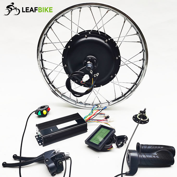 1.4 - 17 inch 48V 1500W front electric motorcycle motor kit