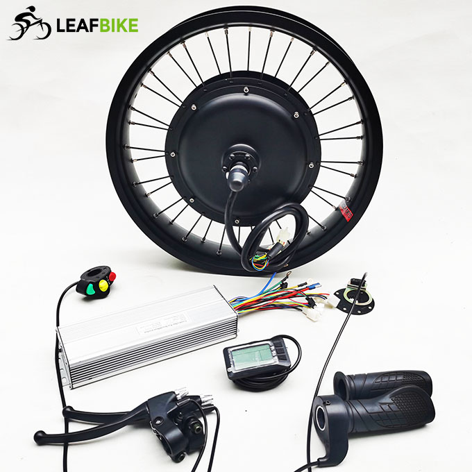 20 inch 72V 3000W rear hub motor - Beach Snow Fat Tire bike conversion kit
