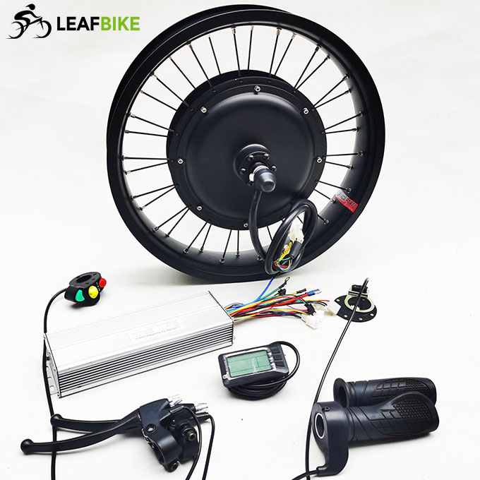 20 inch 72V 3000W rear hub motor - Beach Snow Fat Tire bike conversion kit