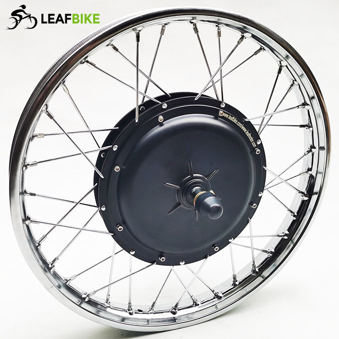 1.4 - 17 inch 48V 1500W front electric motorcycle motor kit