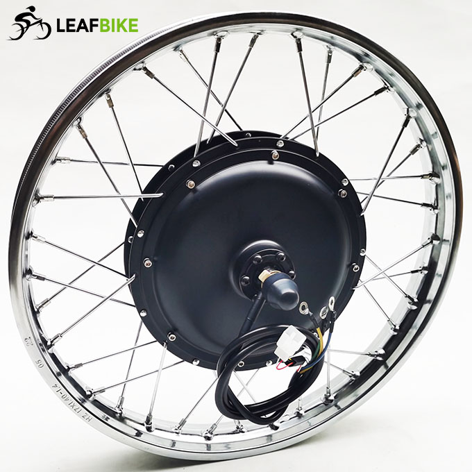 1.4 - 17 inch 48V 1500W front electric motorcycle motor kit