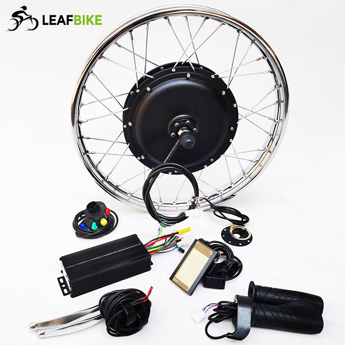 17 inch 60V 2000W front electric motorcycle motor kit