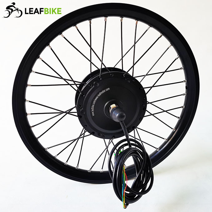 20 inch 48V 500W front brushless geared hub motor - electric bike kit