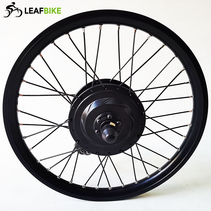 20 inch 48V 500W front brushless geared hub motor - electric bike kit