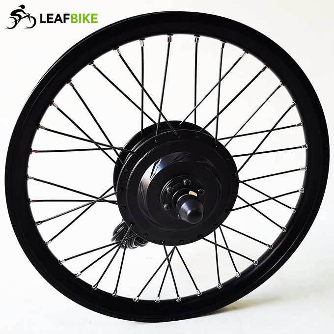 20 inch 48V 500W front brushless geared hub motor - electric bike kit