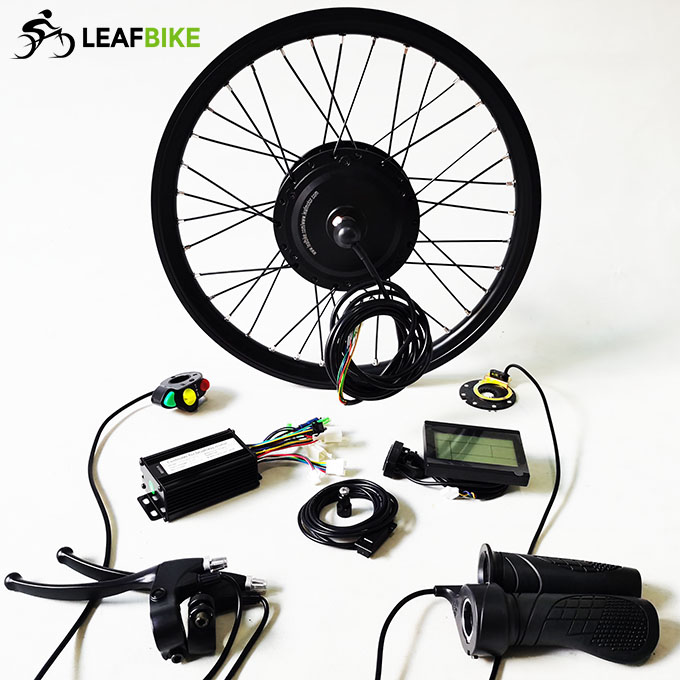 20 inch 48V 500W front brushless geared hub motor - electric bike kit