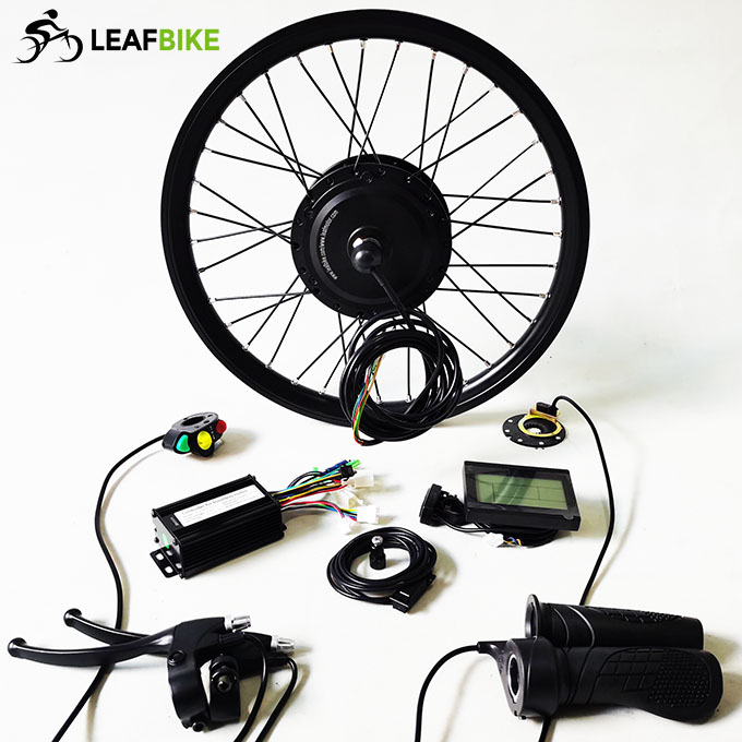20 inch 48V 500W front brushless geared hub motor - electric bike kit