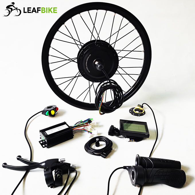20 inch 48V 500W front brushless geared hub motor - electric bike kit