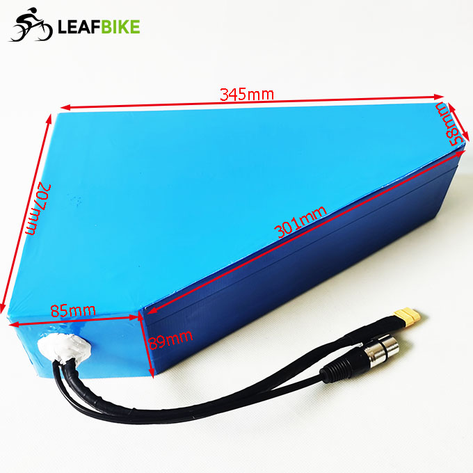 72V 24AH 30AH electric bike battery - triangle battery