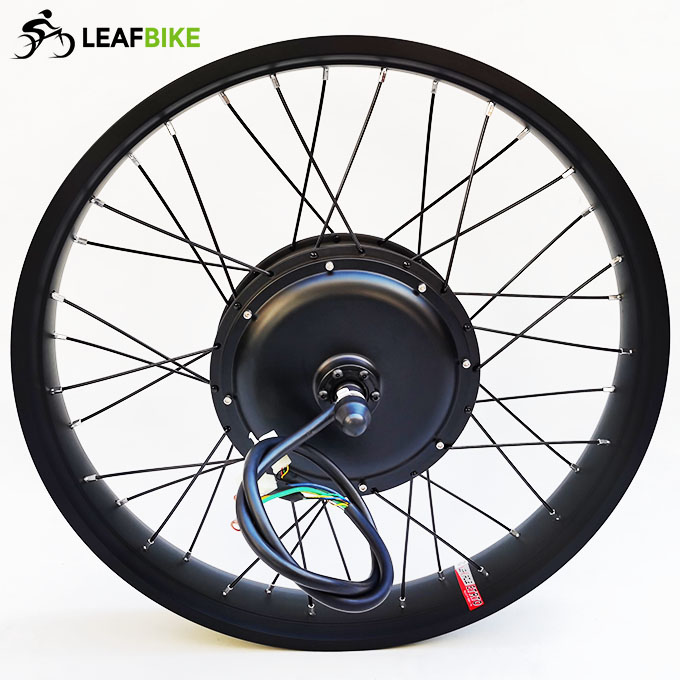 24 inch 2000W ~ 5000W high power rear hub motor - bike conversion kit