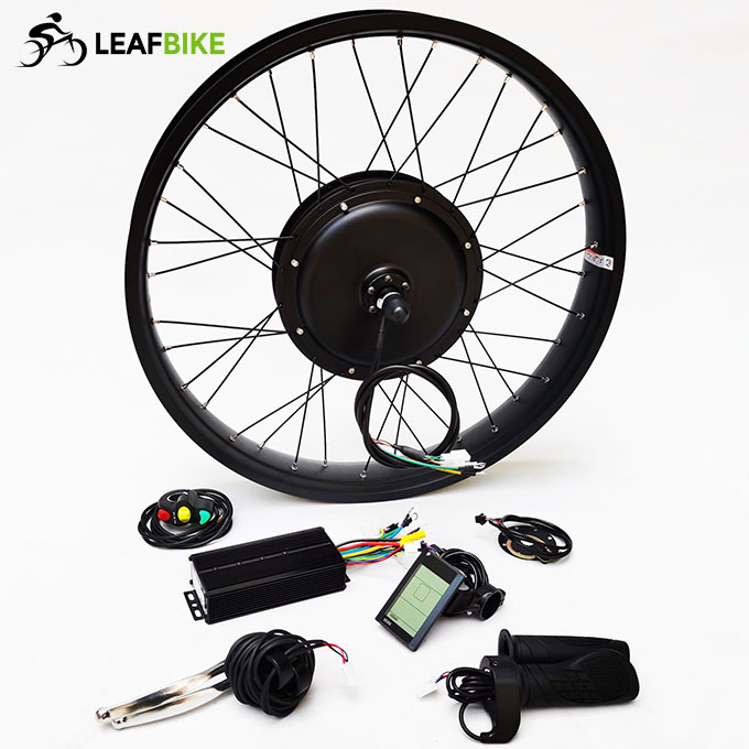 24 inch 48V 52V 1500W rear hub motor - Beach Snow Fat Tire bike conversion kit