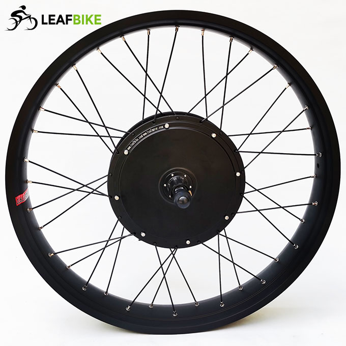 24 inch 48V 52V 1500W rear hub motor - Beach Snow Fat Tire bike conversion kit