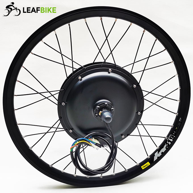 24 inch 48V 52V 1500W rear hub motor electric bike conversion kit