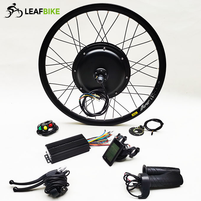 24 inch 48V 52V 1500W rear hub motor - bike conversion kit