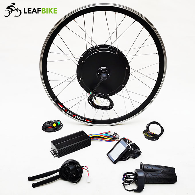 26 inch 48V 52V 1500W front hub motor - bike conversion kit