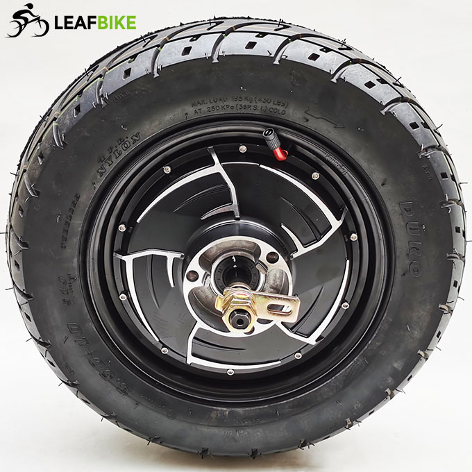 3.50 - 10 inch 60V 2500W rear electric motorcycle motor kit
