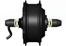 BMX 36V 300W 500W 750W rear geared hub motor drawing BMX 36V 300W 500W 750W rear geared hub motor drawing
