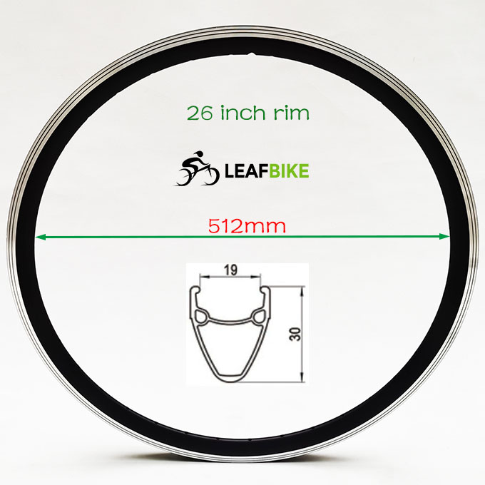 26 inch 48V 52V 1000W front electric bike motor wheel