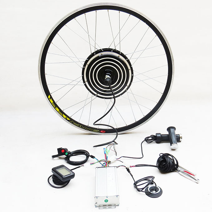 26 inch 48V 52V 1000W front hub motor - bike conversion kit