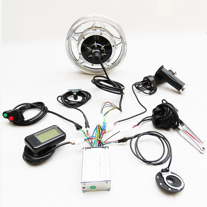 12 inch 24V 250W electric bike motor kit - front wheel