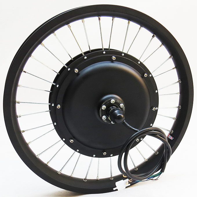20 inch 48V 52V 1500W rear hub motor - electric bike kit fit for 2.75 to 3.00 inch tire