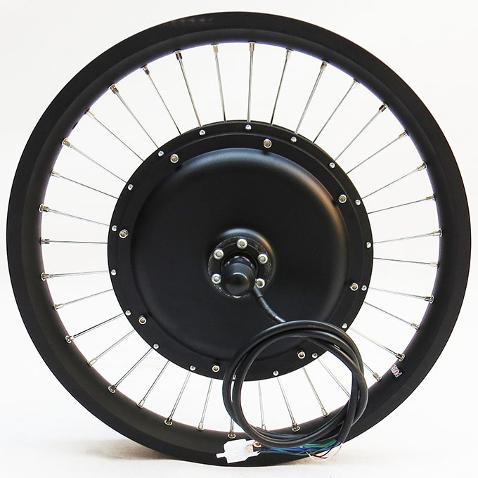 20 inch 48V 52V 1500W rear hub motor - electric bike kit fit for 2.75 to 3.00 inch tire