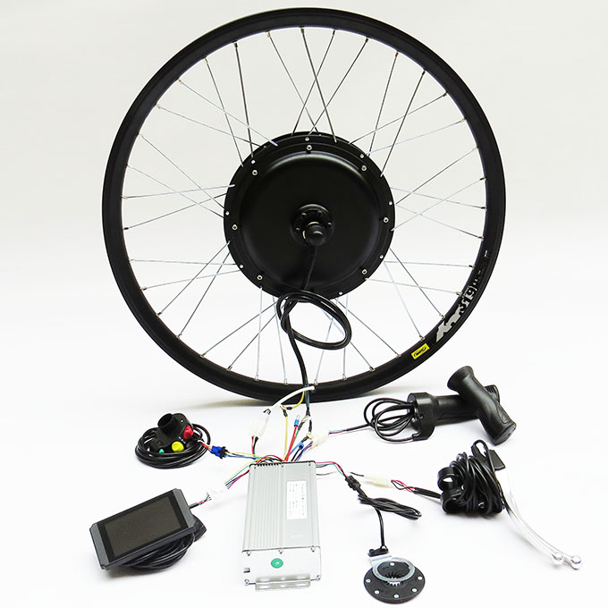 Cassette 26 inch 48V 52V 1500W rear wheel electric hub motor kit