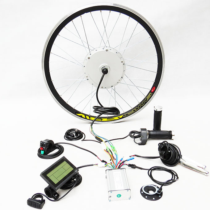 24 inch 48V 52V 500W front hub motor - electric bike kit