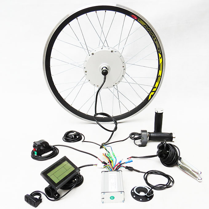 24 inch 36V 300W - 500W rear hub motor - electric bike kit