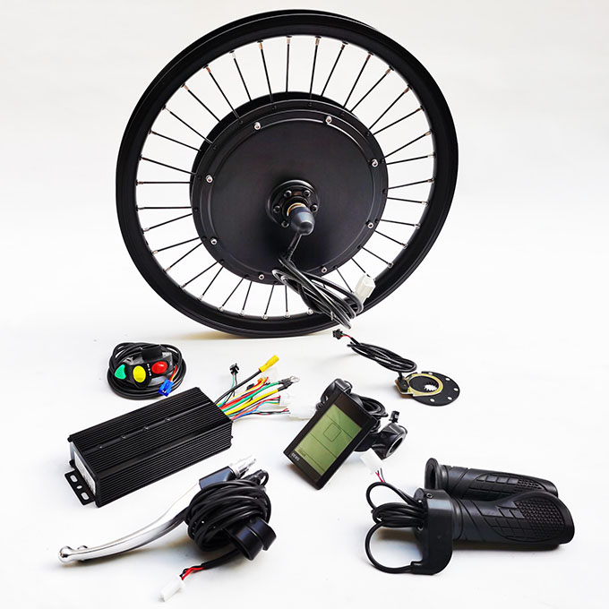 20 inch 60V 2000W front hub motor - bike conversion kit