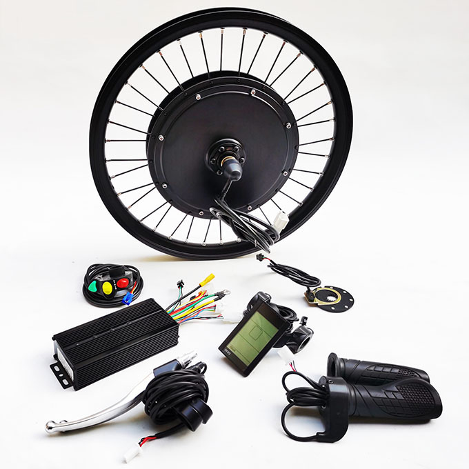 20 inch 72V 2500W front hub motor - bike conversion kit