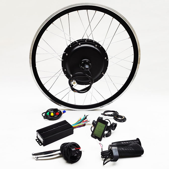26 inch 48V 52V 1500W rear electric hub motor kit