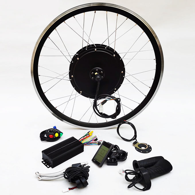 26 inch 60V 2000W front hub motor - bike conversion kit