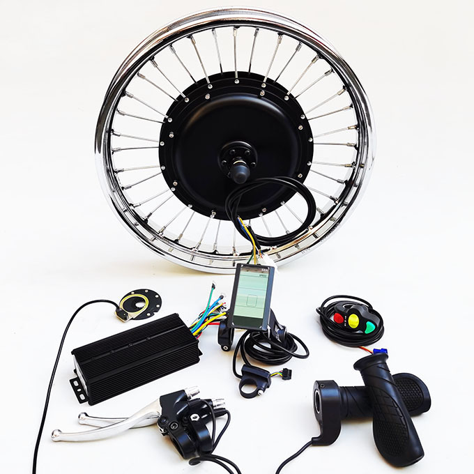 16 inch 48V 52V 2000W front electric motorcycle motor kit