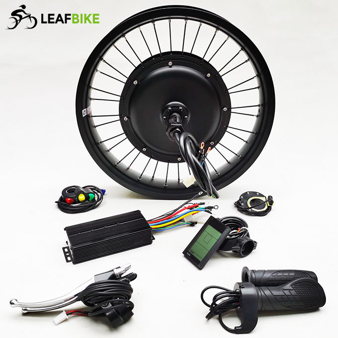 20 inch 48V 52V 2000W beach snow fat tire single side shaft motor kit