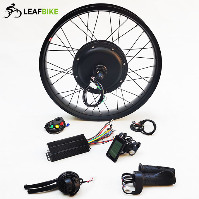 24 inch 48V 52V 1500W front hub motor - Beach Snow Fat Tire bike conversion kit