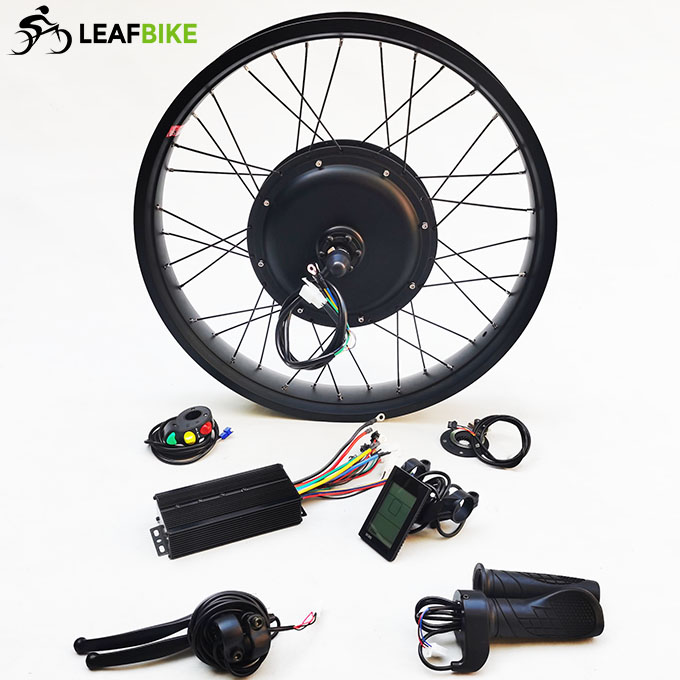 24 inch 60V 2000W front hub motor - Beach Snow Fat Tire bike conversion kit