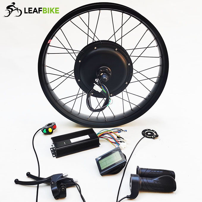 24 inch 48V 1500W front hub motor - Beach Snow Fat Tire bike conversion kit
