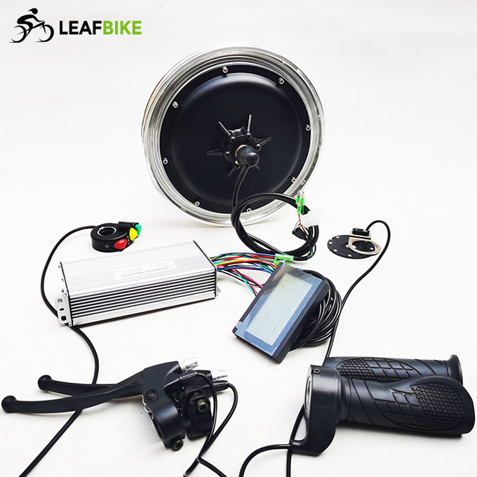 14 inch 36V 750W rear casted hub motor - bike conversion kit