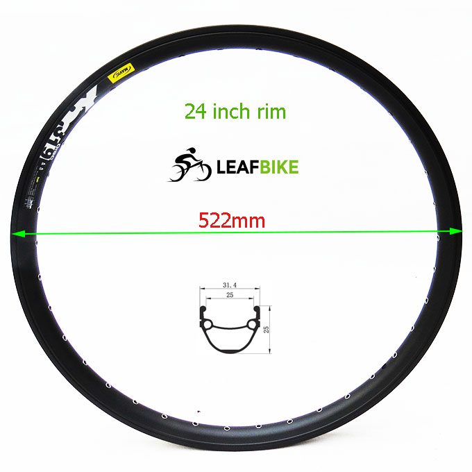 24 inch e-bike rim