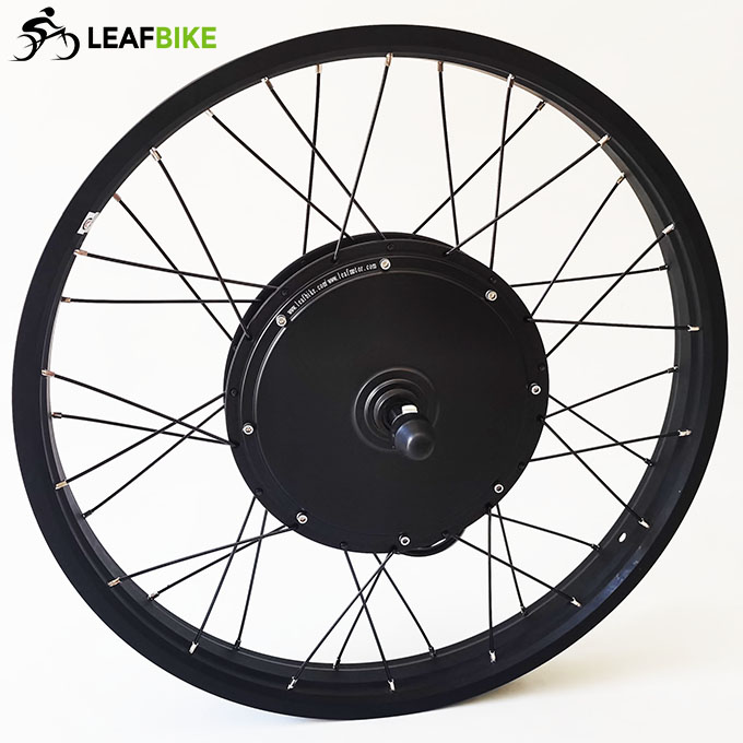 24 inch 57mm wide rim 48V 52V 1500W rear electric bike motor - bike conversion kit
