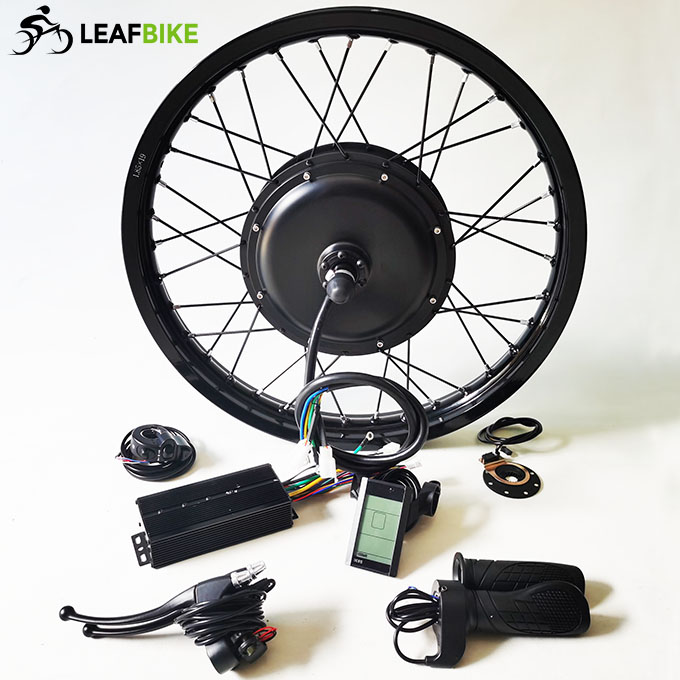1.85 - 19 inch 72V 3000W rear electric motorcycle motor kit