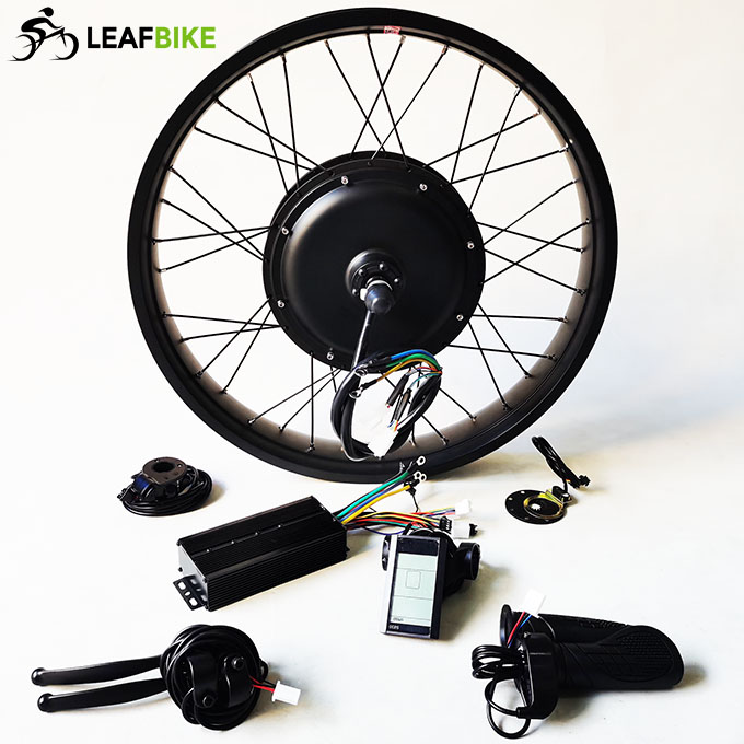 24 inch 48V 52V 2000W rear hub motor - Beach Snow Fat Tire bike conversion kit