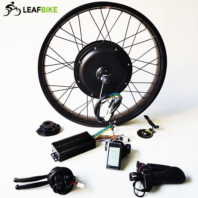 24 inch 48V 52V 2000W rear hub motor - Beach Snow Fat Tire bike conversion kit