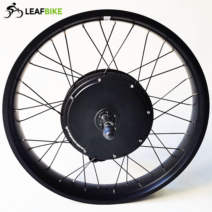 24 inch 60V 3000W rear hub motor - Beach Snow Fat Tire bike conversion kit