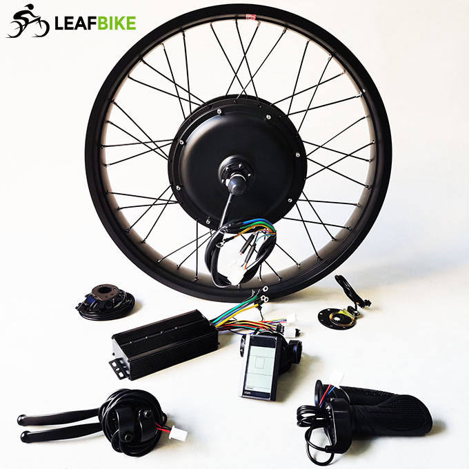 24 inch 72V 2500W rear hub motor - Beach Snow Fat Tire bike conversion kit