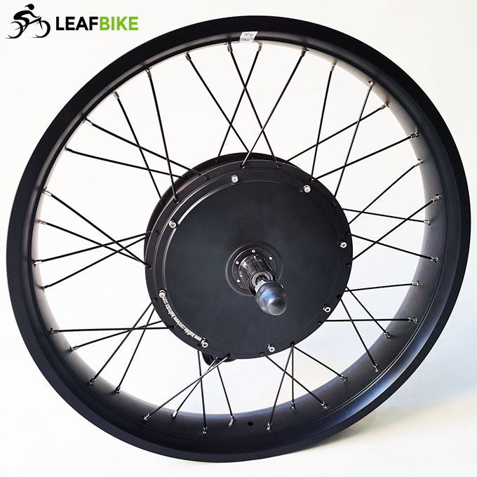 24 inch 72V 2500W rear hub motor - Beach Snow Fat Tire bike conversion kit