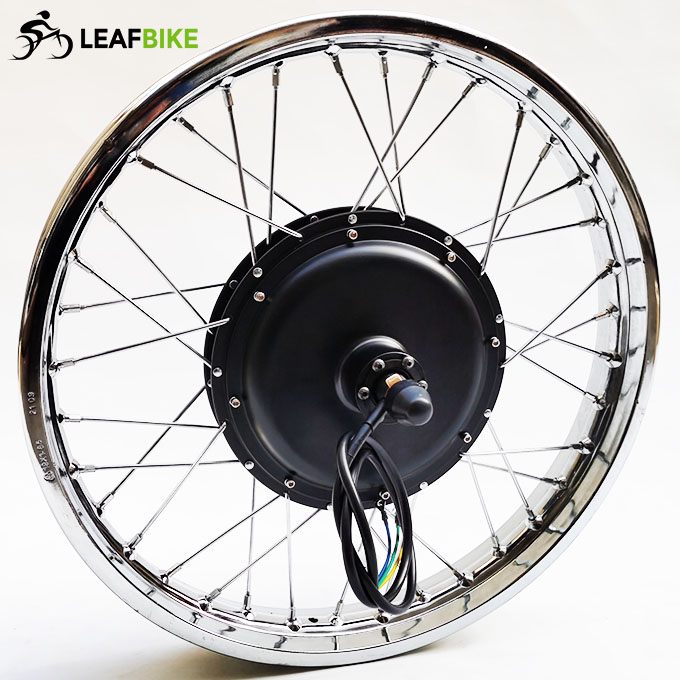 1.85 - 19 inch 48V 52V 1500W front electric motorcycle motor wheel