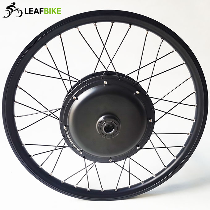 24 inch 48V 52V 1500W single shaft side hub motor wheel