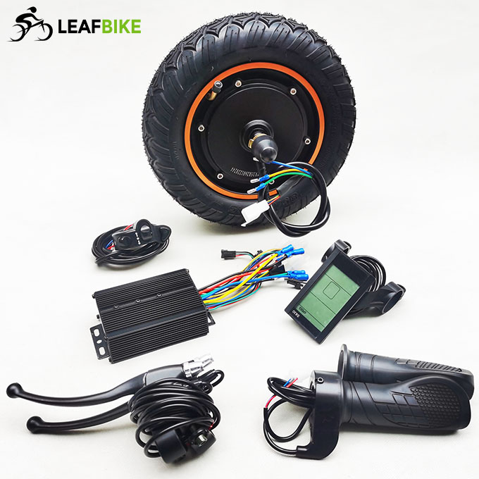 10 inch 48V 52V 800W electric scooter kit - rear wheel